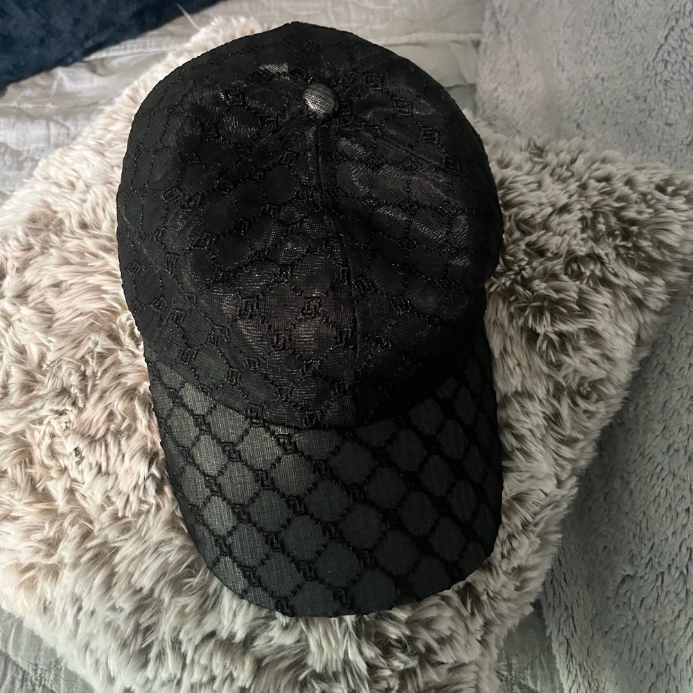 Women's Black Mesh Cap